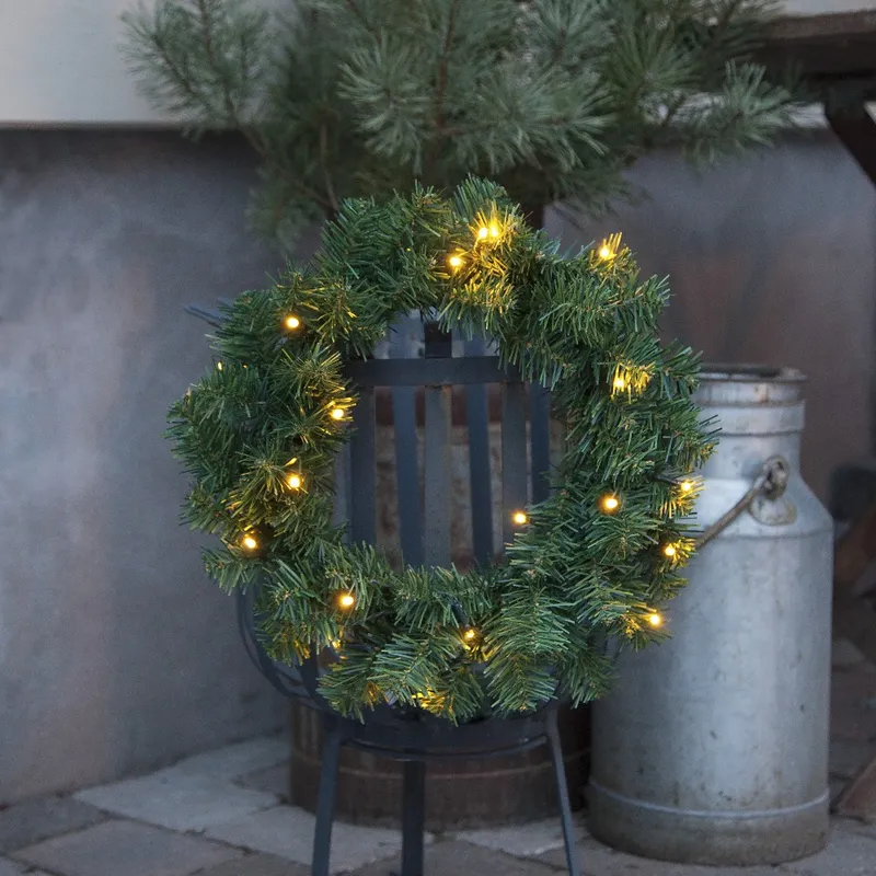 Wianek z oświetleniem Led ALASKA 38cm na baterie — zdjęcie 5