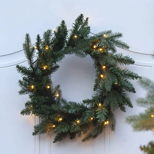 Wianek z oświetleniem Led BYSKE 45cm na baterie — zdjęcie 3