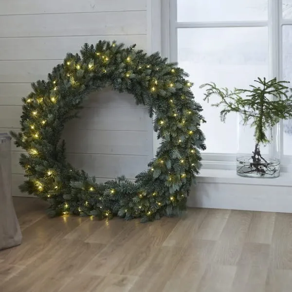 Wianek z oświetleniem Led GREYLAND 100cm na baterie — zdjęcie 3
