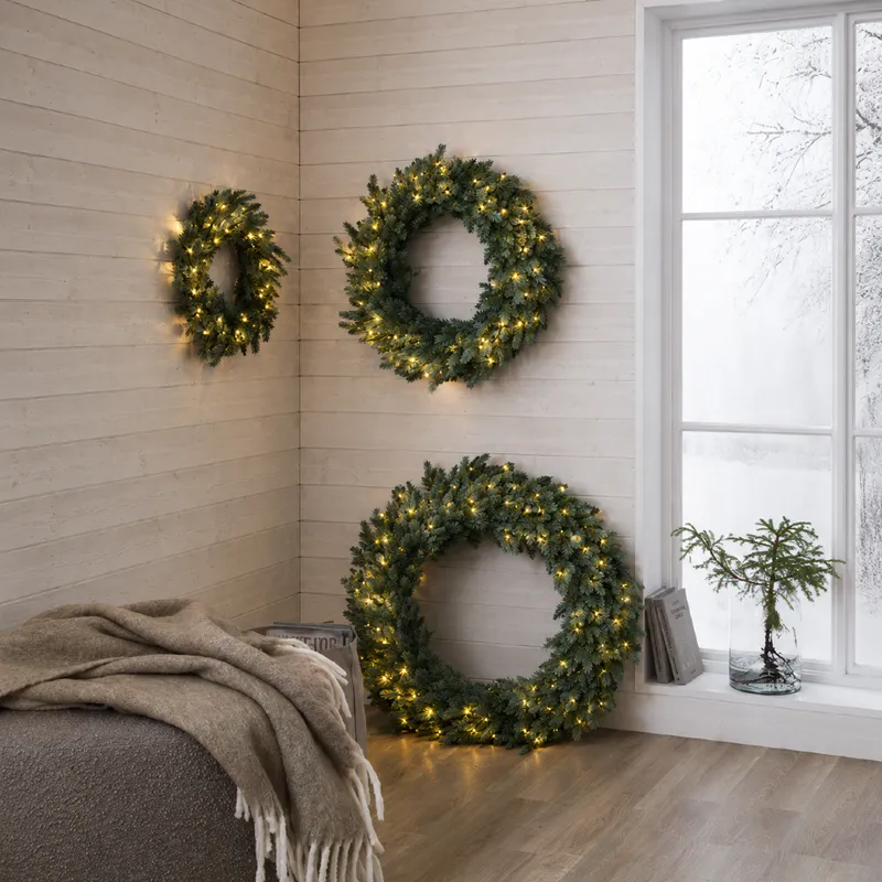 Wianek z oświetleniem Led GREYLAND 100cm na baterie — zdjęcie 6