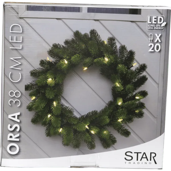 Wianek z oświetleniem Led ORSA 50cm — zdjęcie 4