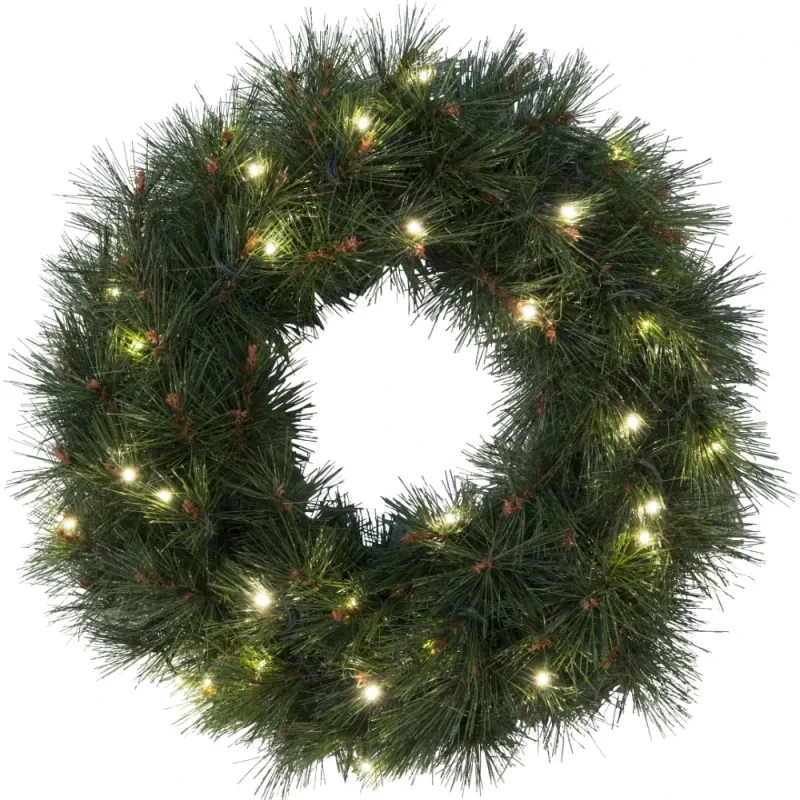 Wianek z oświetleniem Led PINE 50cm — zdjęcie 2