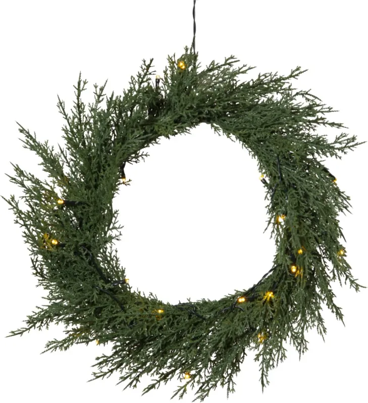 Wianek z oświetleniem Led THUJA 40cm na baterie — zdjęcie 2