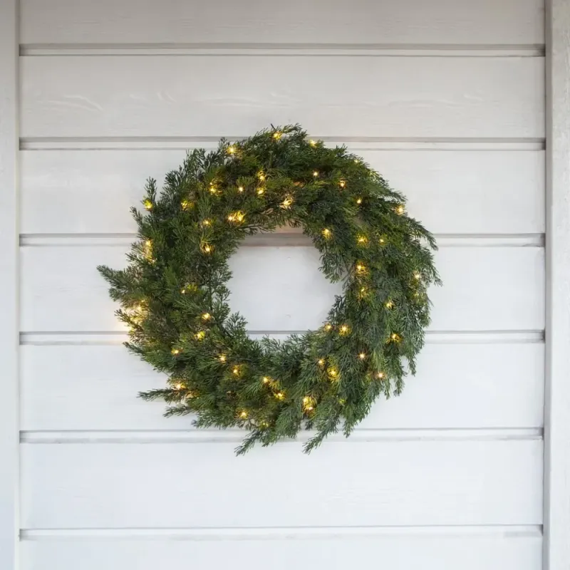 Wianek z oświetleniem Led THUJA 60cm na baterie — zdjęcie 3