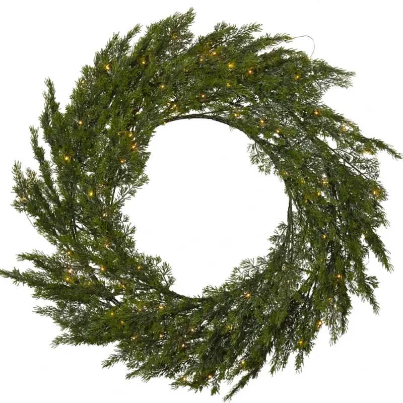 Wianek z oświetleniem Led THUJA  80cm — zdjęcie 2