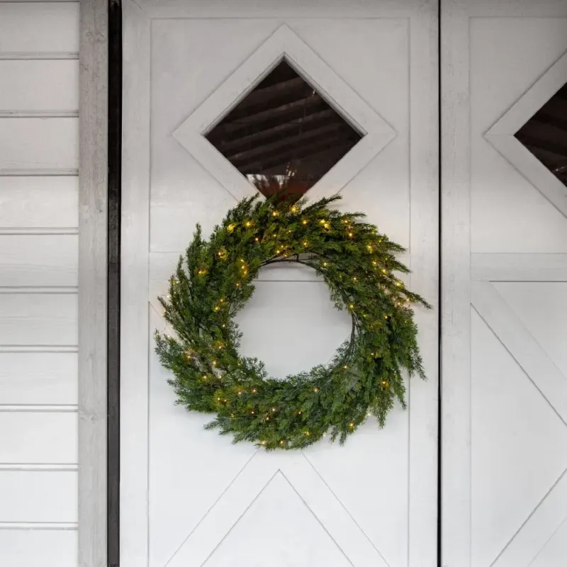 Wianek z oświetleniem Led THUJA  80cm — zdjęcie 3