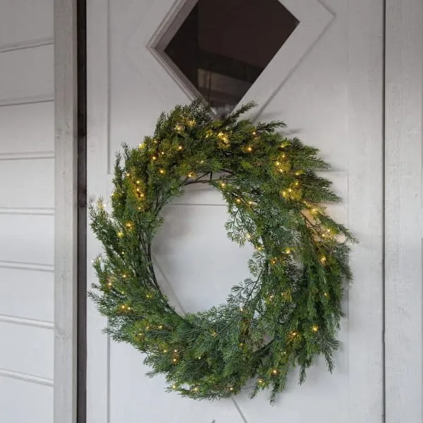 Wianek z oświetleniem Led THUJA  80cm — zdjęcie 5