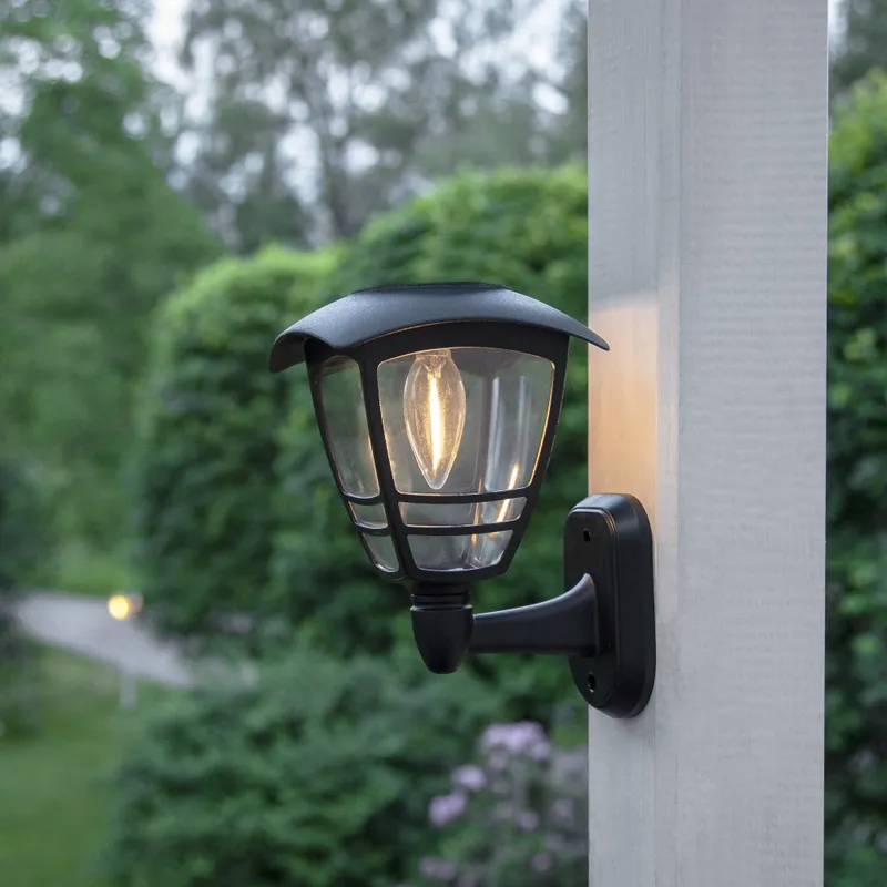 Kinkiet ogrodowy LED solarny FELIX — zdjęcie 4