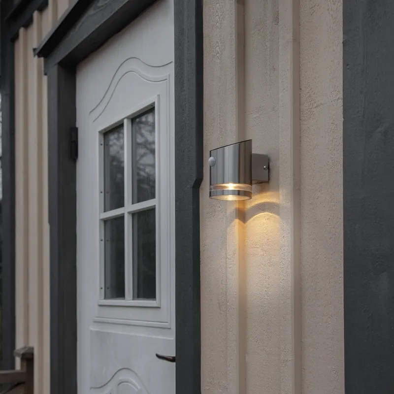 Kinkiet solarny ogrodowy LED VENICINI czujnik ruchu 14-150 lm — zdjęcie 4