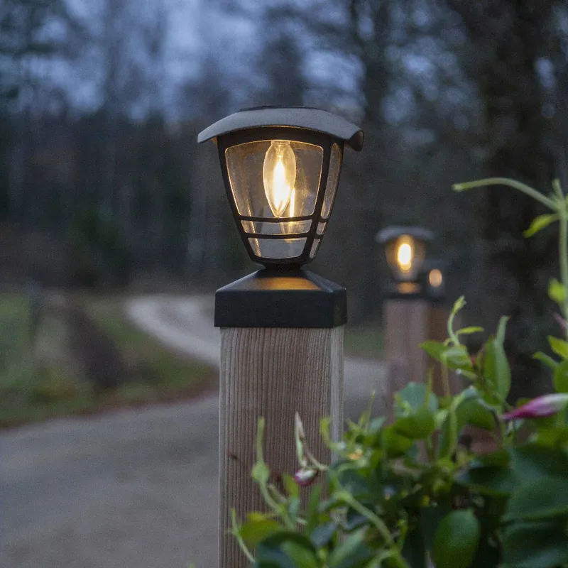 Lampa ogrodowa LED solarna FELIX — zdjęcie 4