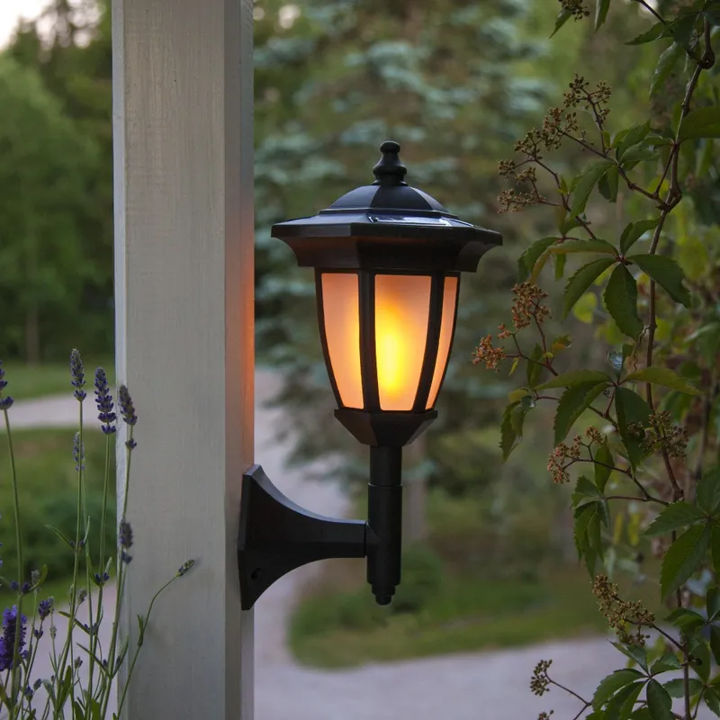 Lampa solarna ogrodowa LED FLAME 3w1 uniwersalny montaż — zdjęcie 3