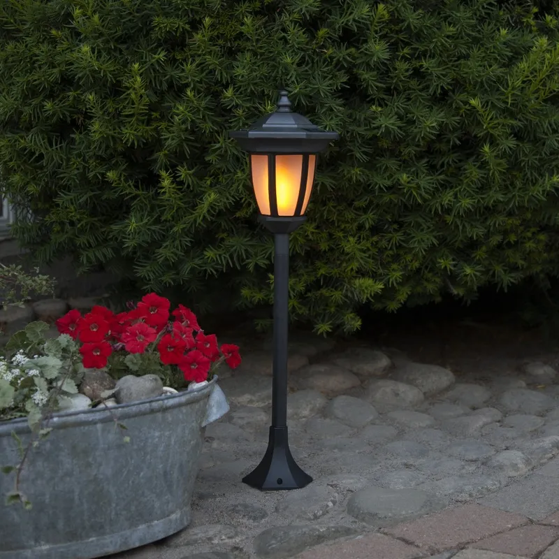 Lampa solarna ogrodowa LED FLAME 3w1 uniwersalny montaż — zdjęcie 5