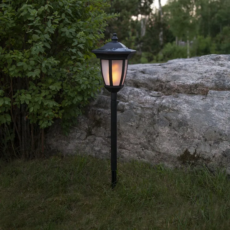 Lampa solarna ogrodowa LED FLAME 3w1 uniwersalny montaż — zdjęcie 6