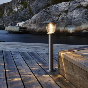 Lampa solarna ogrodowa LED stojąca PIREUS