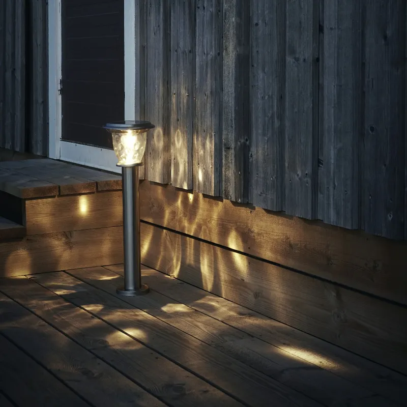 Lampa solarna ogrodowa LED stojąca PIREUS — zdjęcie 4