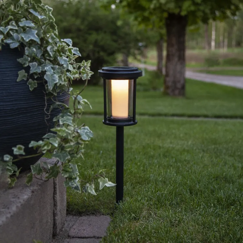 Lampa solarna ogrodowa LED wbijana ALIPPA — zdjęcie 4