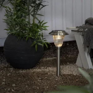 Lampa solarna ogrodowa LED wbijana BARCELONA