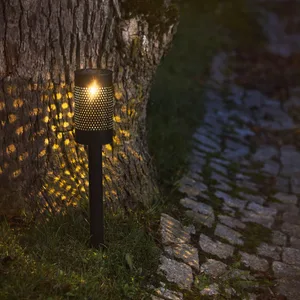 Lampa solarna ogrodowa LED wbijana BLACE
