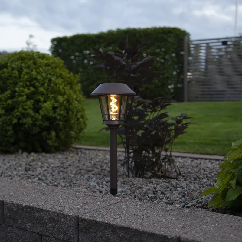 Lampa solarna ogrodowa LED wbijana FERGUS — zdjęcie 3