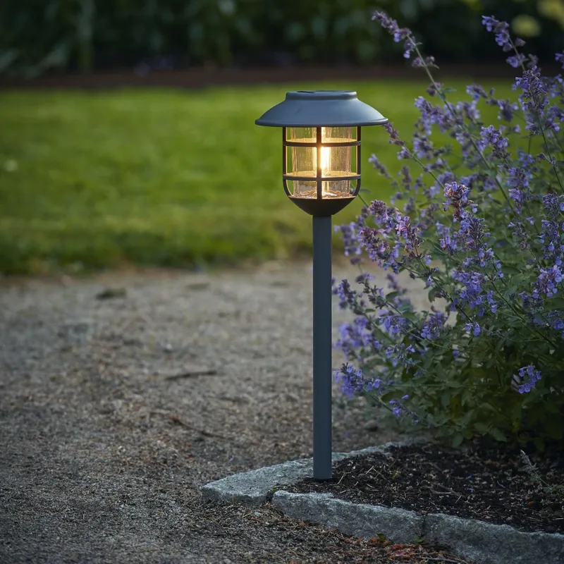 Lampa solarna ogrodowa LED wbijana FILIPPA — zdjęcie 3