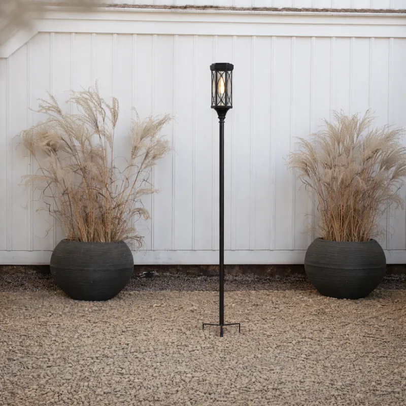 Lampa solarna ogrodowa LED wbijana FOLKE — zdjęcie 5
