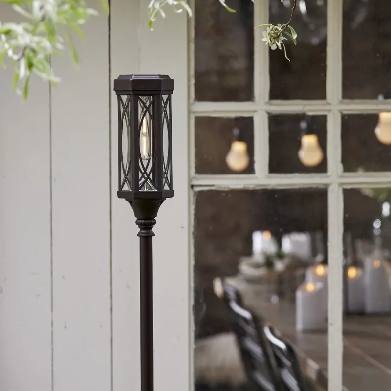 Lampa solarna ogrodowa LED wbijana FOLKE — zdjęcie 6