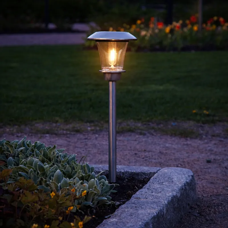 Lampa solarna ogrodowa LED wbijana FRANCIS — zdjęcie 3