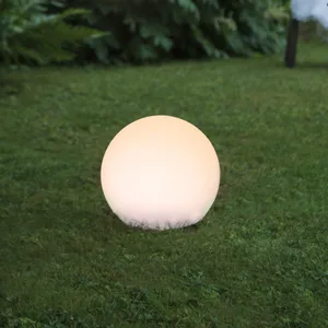 Lampa solarna ogrodowa LED wbijana GLOBY
