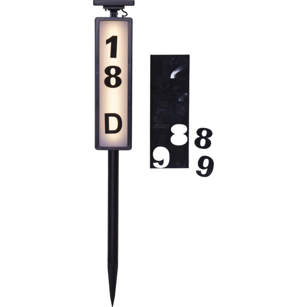 Lampa solarna ogrodowa LED wbijana PATHY — zdjęcie 2
