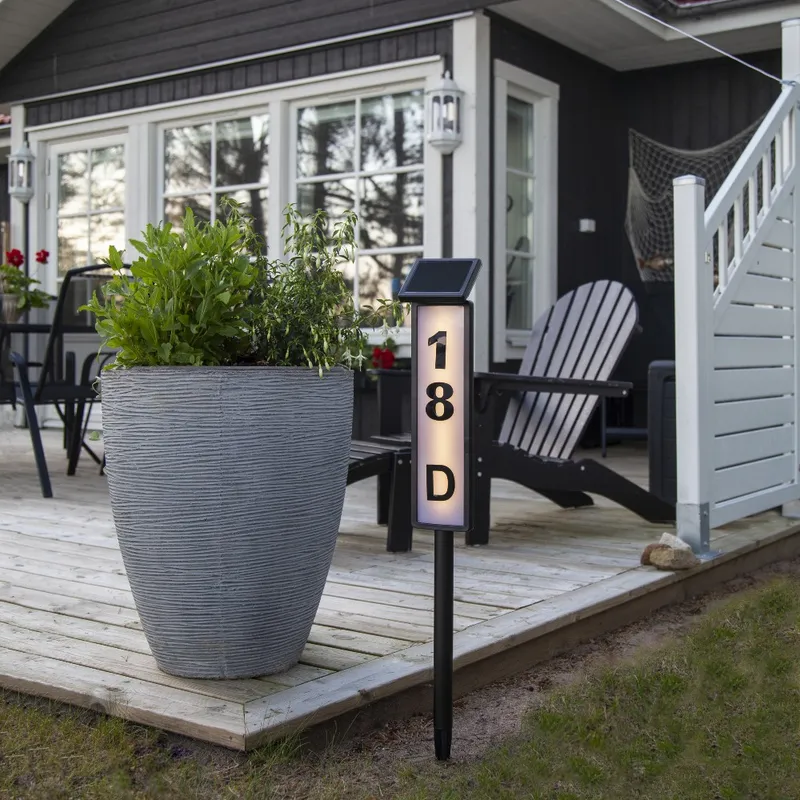 Lampa solarna ogrodowa LED wbijana PATHY — zdjęcie 5
