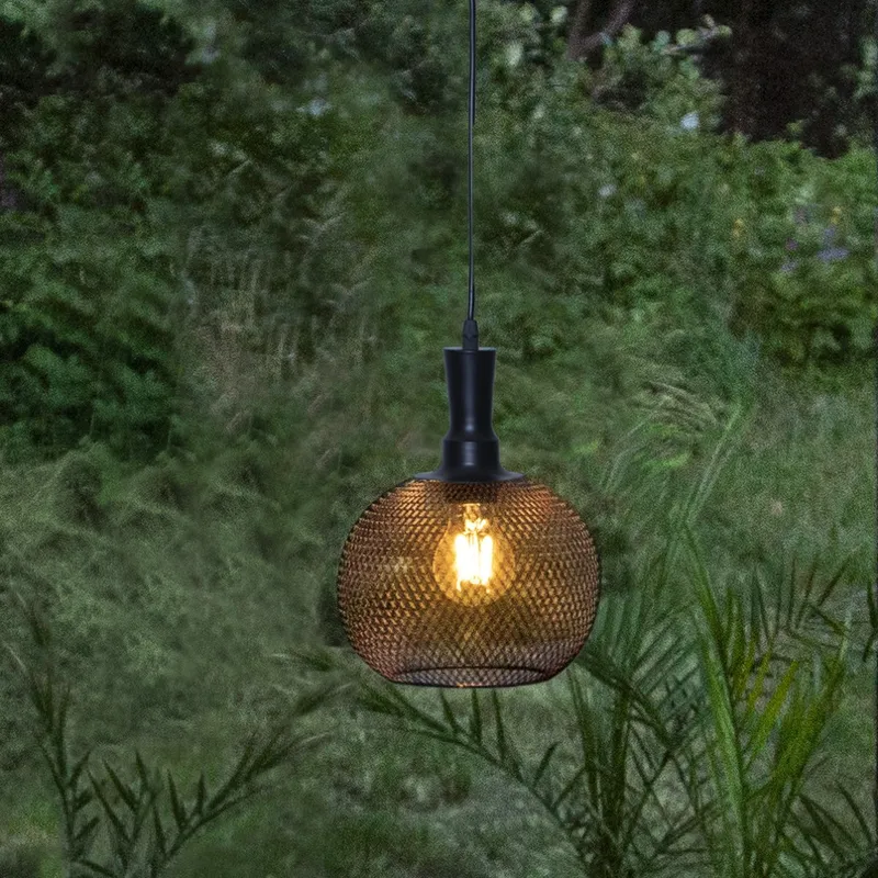 Lampa solarna ogrodowa LED wisząca SUNLIGHT — zdjęcie 4