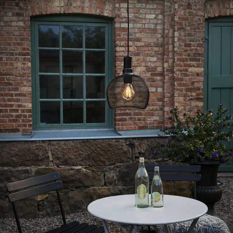 Lampa solarna ogrodowa LED wisząca SUNLIGHT — zdjęcie 5