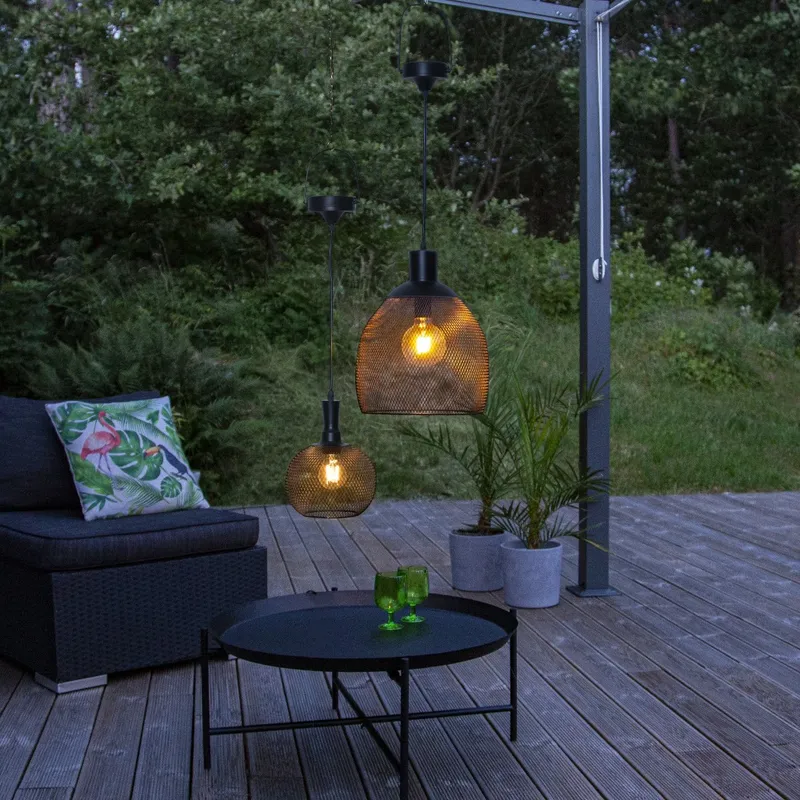 Lampa solarna ogrodowa LED wisząca SUNLIGHT — zdjęcie 8