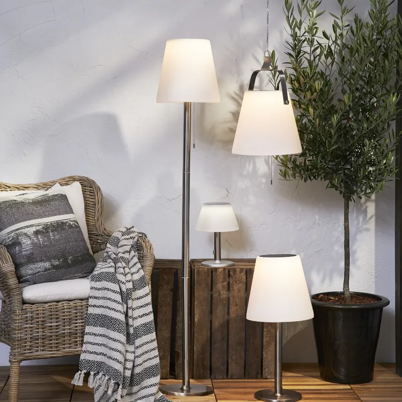 Lampa solarna wisząca ogrodowa LED SOLIA 3-stopniowa regulacja mocy — zdjęcie 8