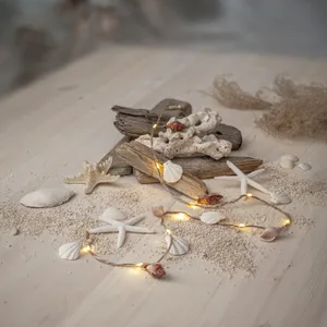Łańcuch dekoracyjny LED Muszle SEASIDE na baterie
