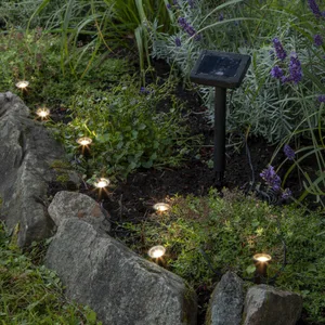 Łańcuch ogrodowy Led solarny Led MINI SPOT