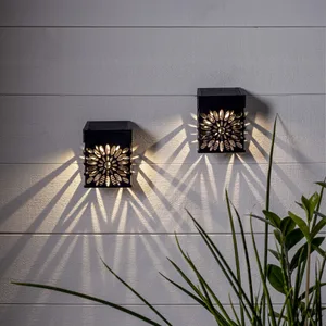 Zestaw 2x kinkiet solarny ogrodowy LED IZOLA WALL