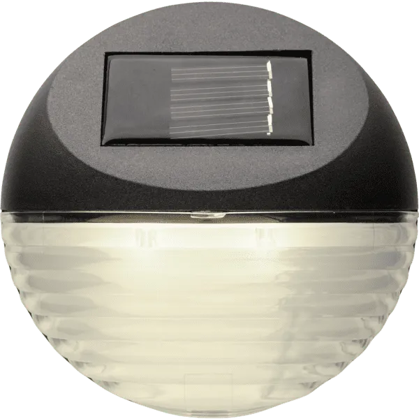 Zestaw 3x kinkiet ogrodowy LED solarny FENCY — zdjęcie 4