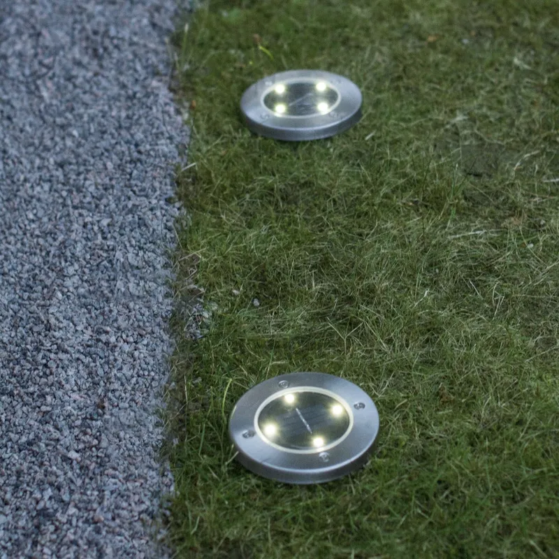 Zestaw 3x oprawa ogrodowa LED solarna LAWNLIGHT — zdjęcie 3