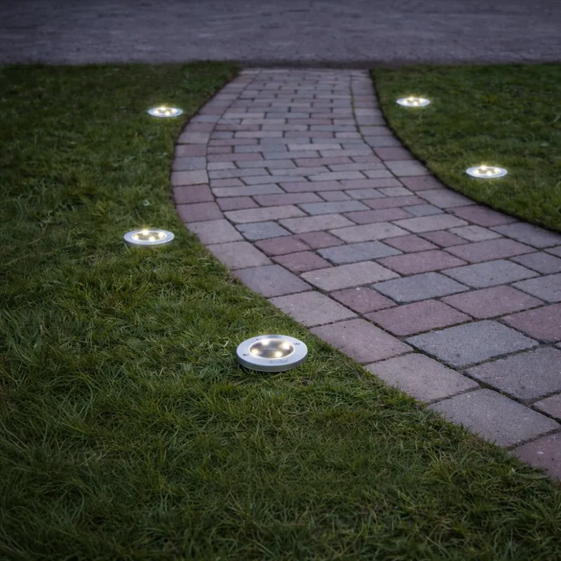 Zestaw 3x oprawa ogrodowa LED solarna LAWNLIGHT — zdjęcie 4