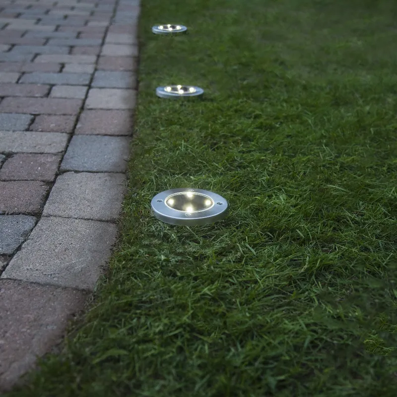 Zestaw 3x oprawa ogrodowa LED solarna LAWNLIGHT — zdjęcie 5