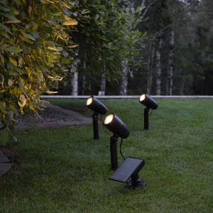 Zestaw 3x reflektor solarny ogrodowy LED wbijany POWERSPOT