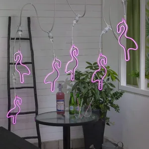 Dekoracja Neon LED Flaming do girland ogrodowych E27