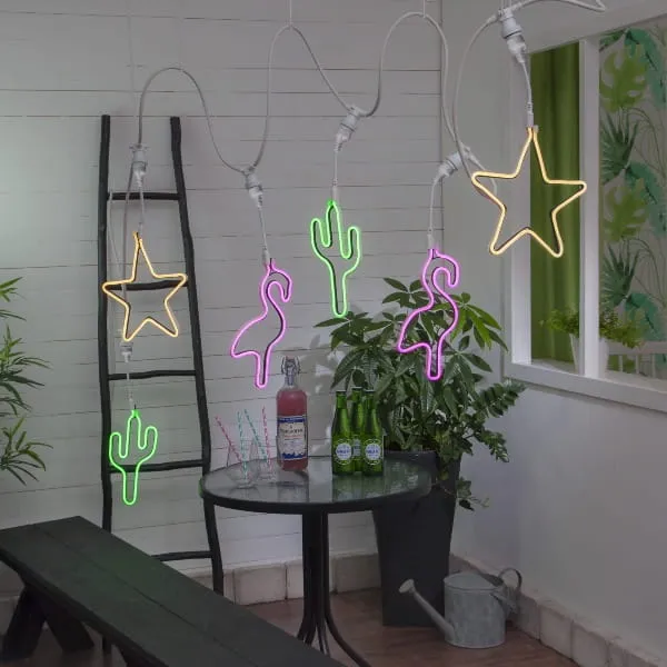Dekoracja Neon LED Kaktus do girland ogrodowych E27 — zdjęcie 3