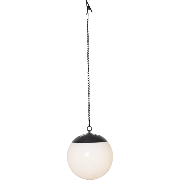 Dekoracja kula solarna ogrodowa LED wisząca GLOBUS — zdjęcie 2