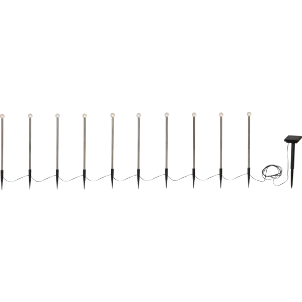 Dekoracja solarna 10 kul akrylowych LED wbijane BUBBLY — zdjęcie 2