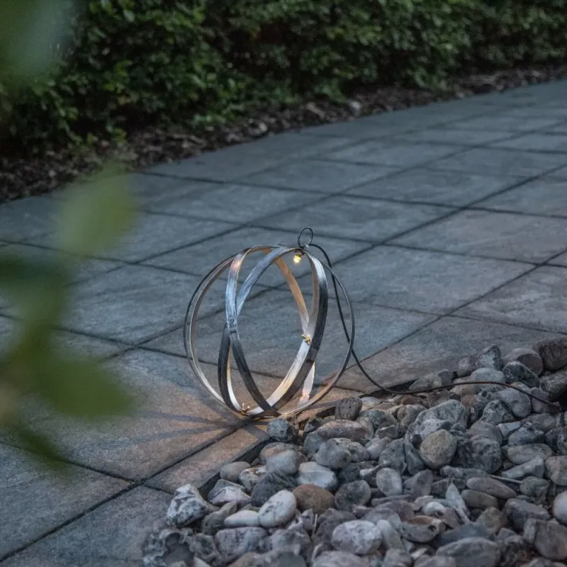 Dekoracja solarna Kula ogrodowa LED ASTRI — zdjęcie 3