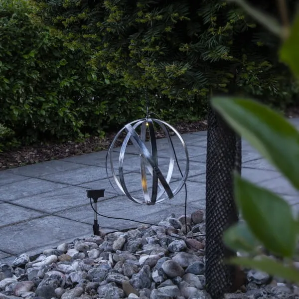 Dekoracja solarna Kula ogrodowa LED ASTRI — zdjęcie 5
