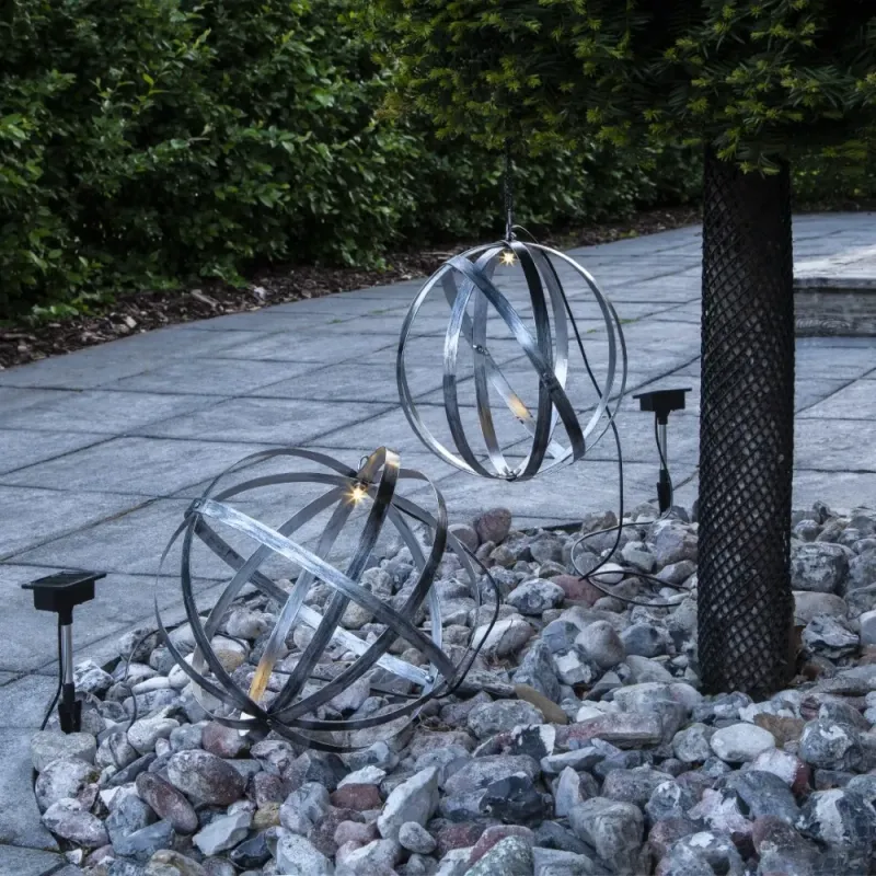 Dekoracja solarna Kula ogrodowa LED ASTRI — zdjęcie 6