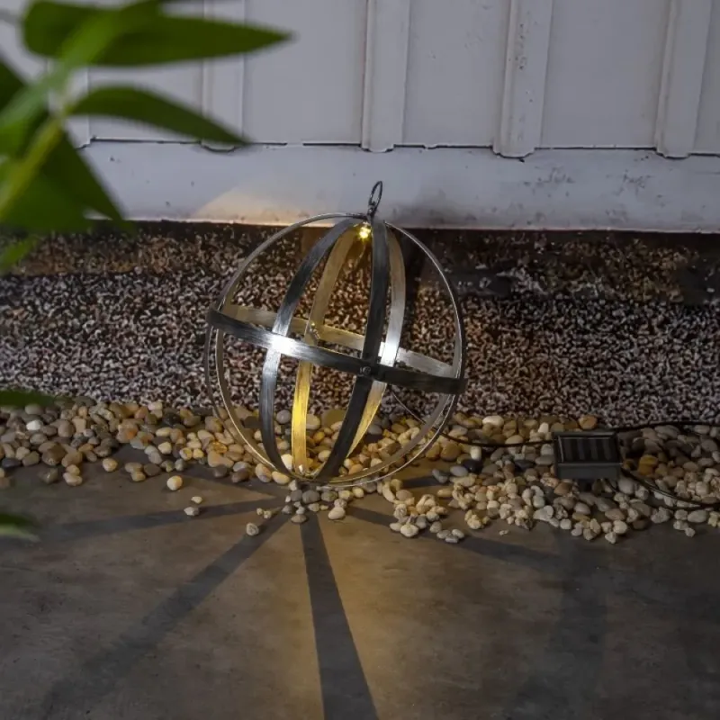 Dekoracja solarna Kula ogrodowa LED ASTRI — zdjęcie 9